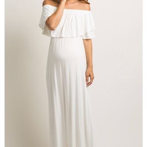 Perfect off the shoulder maxi dress